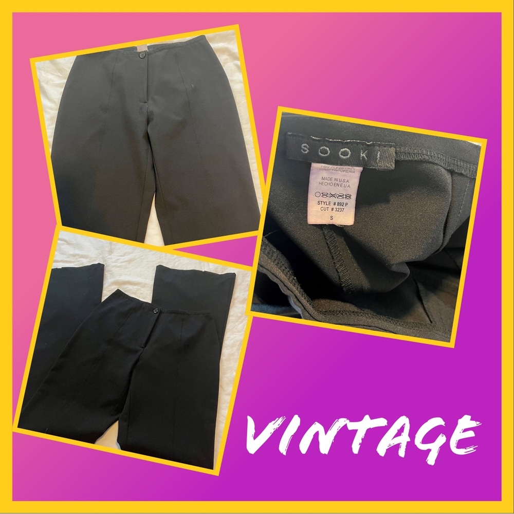 Sooki Black Slacks **VINTAGE**
